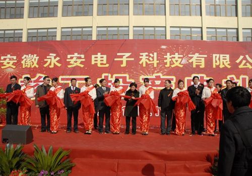 安徽永安电子科技无限公司建立